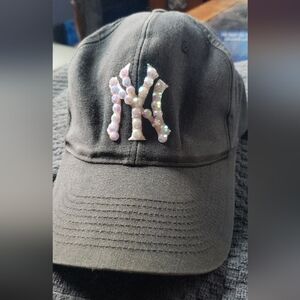 New York Yankees bling hat snap back